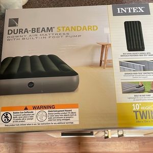 Intex twin air mattress